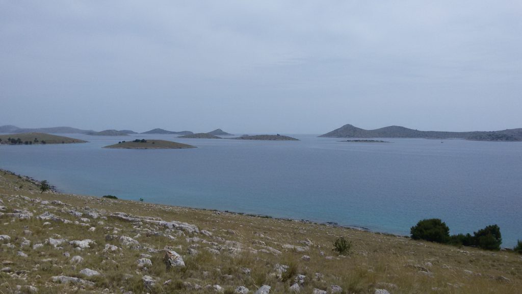Blick auf die Kornati Inseln