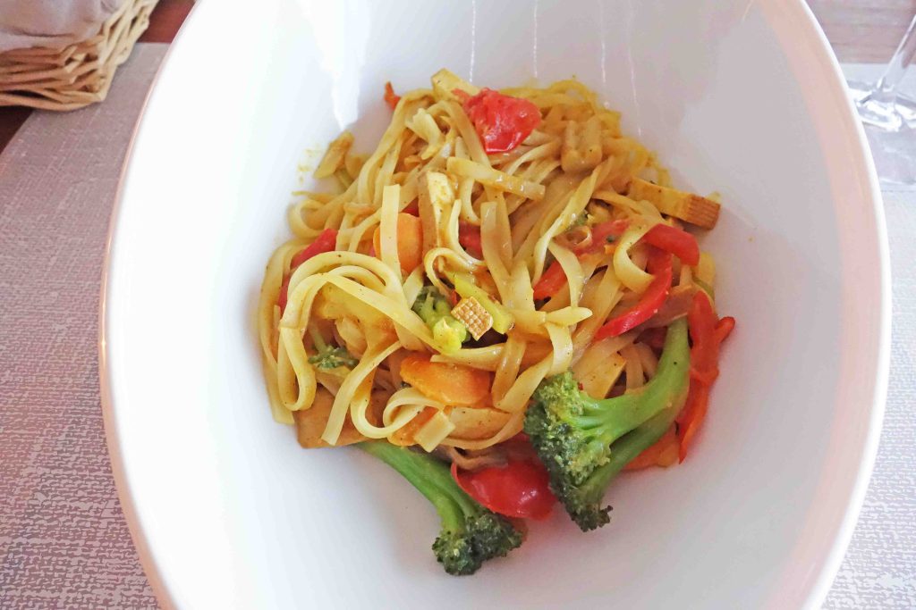 Veggie Essen im Beach Tunar in Selce