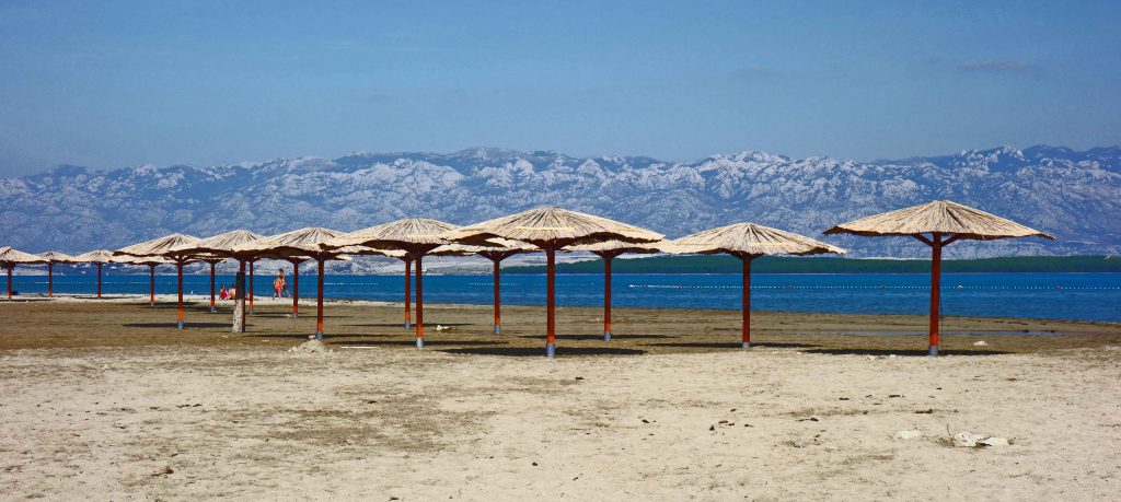 Sandstrand von Nin, Kroatien