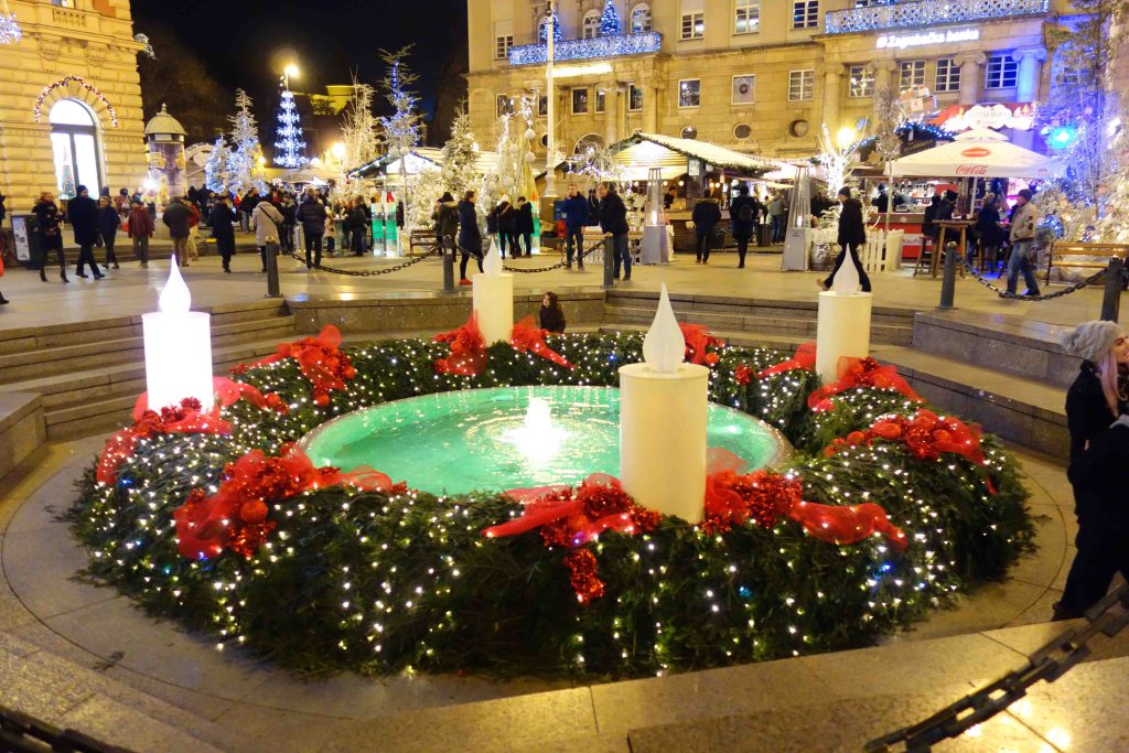 Weihnachtsmarkt in Zagreb