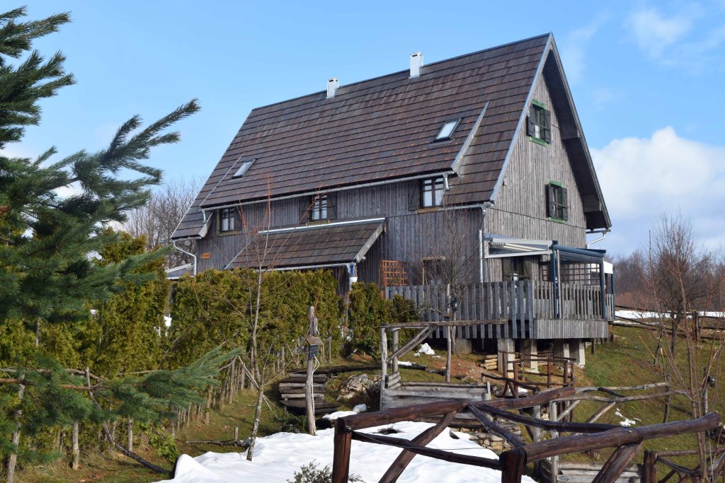 Holzhaus der Ethno Houses Plitvica Selo