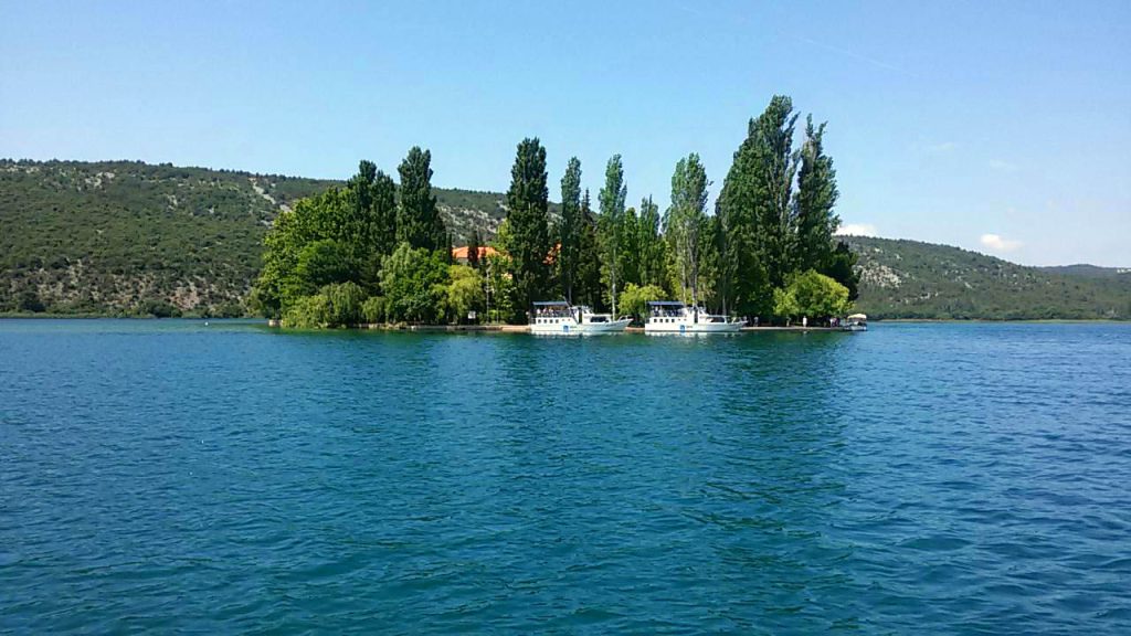 Insel Visovac Kroatien