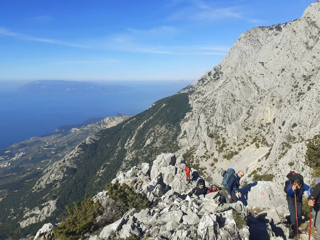 Wanderung im Biokovo Gebirge
