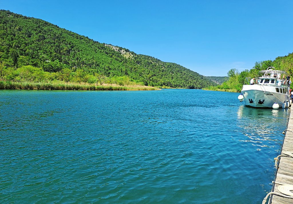 Bootsanleger im Krka Nationalpark