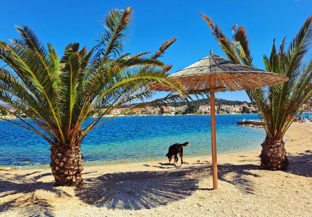 Karibischer Strand in Dalmatien